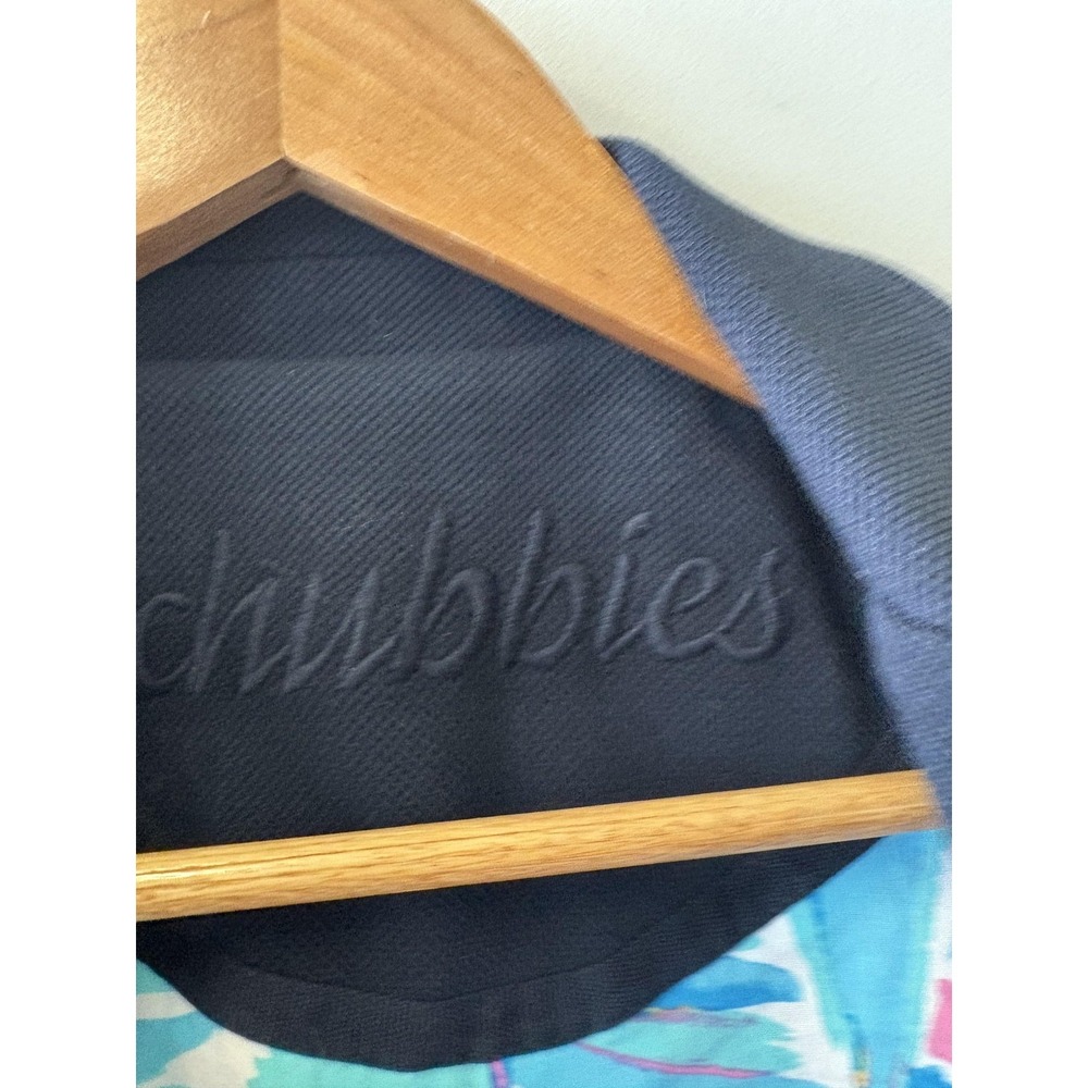 Chubbies Blazer Mens Small Blue Cotton Tropical Lined Casual Sport Coat Summer - Picture 2 of 6